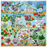 Floral Cupboard - Debbie George | Eeboo | 1000 Pieces | Jigsaw Puzzle - Puzzles +