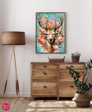 Flower Deer | CherryPazzi | 1000 Pieces | Jigsaw Puzzle - Puzzles +
