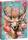 Flower Deer | CherryPazzi | 1000 Pieces | Jigsaw Puzzle - Puzzles +