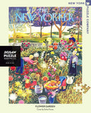 Flower Garden - Ilonka Karasz | New York Puzzle Company | 1000 Pieces | Jigsaw Puzzle - Puzzles +