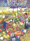 Flower Garden - Ilonka Karasz | New York Puzzle Company | 1000 Pieces | Jigsaw Puzzle - Puzzles +
