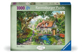 Flower Hill Lane - Down The Lane No.1 | Ravensburger | 1000 Pieces | Jigsaw Puzzle - Puzzles +