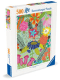 Flower Jungle | WJPC | Ravensburger | 500 Pieces | 2024 World Championship Jigsaw Puzzle - Puzzles +