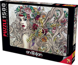 Flower Power | Anatolian | 1500 Pieces | Jigsaw Puzzle - Puzzles +
