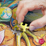 Flower Power Frog | CherryPazzi | 1000 Pieces | Jigsaw Puzzle - Puzzles +