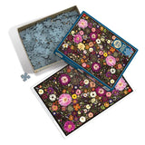 Flower Press: Little Hollow & Red Daisy | Cobble Hill | 500 Pieces | Jigsaw Puzzle - Puzzles +