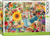 Flower Seeds - Lars Stewart | Eurographics | 1000 Pieces | Jigsaw Puzzle - Puzzles +