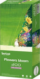 Flowers Bloom | Botop Blackcard | 300 Pieces | Jigsaw Puzzle - Puzzles +