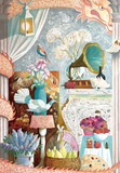 Flowers | Botop Blackcard | 1000 Pieces | Jigsaw Puzzle - Puzzles +