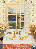 Forget-me-not Spring - Loré Pemberton | New York Puzzle Company | 1000 Pieces | Jigsaw Puzzle - Puzzles +