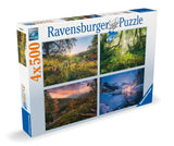 Four Seasons | Ravensburger | 4 X 500 Pieces | Jigsaw Puzzle - Puzzles +