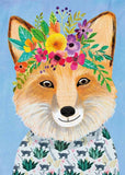 Friendly Fox - Floral Friends | Mia Charro | Heye | 1000 Pieces | Jigsaw Puzzle - Puzzles +