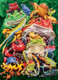 Frog Business - Lori Anzalone | Cobble Hill | 1000 Pieces | Jigsaw Puzzle - Puzzles +