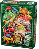 Frog Business - Lori Anzalone | Cobble Hill | 1000 Pieces | Jigsaw Puzzle - Puzzles +