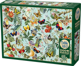 Fruit and Flutterbies - Barbara Behr | Cobble Hill | 1000 Pieces | Jigsaw Puzzle - Puzzles +
