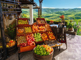 Fruit and Vegetable Market - Croatia | Colourful Markets | Ravensburger | 500 Pieces | Jigsaw Puzzle - Puzzles +