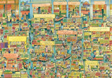 Fruit Market | Botop Blackcard | 1000 Pieces | Jigsaw Puzzle - Puzzles +