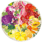 Fruits And Vegetables - Circle Of Colours | Ravensburger | 500 Pieces | Circular Jigsaw Puzzle - Puzzles +