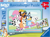 Fun With Bluey | Bluey | Ravensburger | 2 x 12 Pieces | Jigsaw Puzzle - Puzzles +