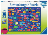 Funny Fish Friends | Ravensburger | 200 XXL Pieces | Jigsaw Puzzle - Puzzles +