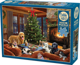 Furry Festivities - Robert Giordano | Cobble Hill | 500 Pieces | Jigsaw Puzzle - Puzzles +