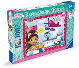Gabby's Dollhouse | Ravensburger | 100 XXL Pieces | Jigsaw Puzzle - Puzzles +