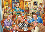 Games Night! - Destiny No.25 | Wasgij? | Holdson | 1000 Pieces | Jigsaw Puzzle - Puzzles +