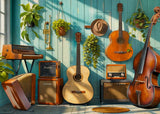Garage Tunes | CherryPazzi | 1000 Pieces | Jigsaw Puzzle - Puzzles +