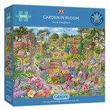 Garden In Bloom - Janice Daughters | Gibsons | 1000 Pieces | Jigsaw Puzzle - Puzzles +