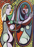 Girl Before A Mirror - Pablo Picasso | Fine Art Collection | Eurographics | 1000 Pieces | Jigsaw Puzzle - Puzzles +