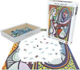Girl Before A Mirror - Pablo Picasso | Fine Art Collection | Eurographics | 1000 Pieces | Jigsaw Puzzle - Puzzles +