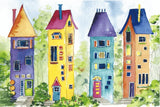 Gnome Homes | Micro Puzzles | 150 Pieces | Micro Jigsaw Puzzle - Puzzles +