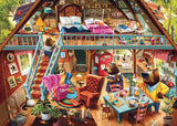 Goldilocks Gets Caught! | Dean MacAdam's Classic Tales | Ravensburger | 1000 Pieces | Jigsaw Puzzle - Puzzles +