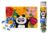 Good Vibes - Puzzle Pandas | Micro Puzzles | 150 Pieces | Micro Jigsaw Puzzle - Puzzles +