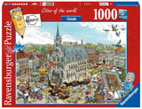 Gouda - Fleroux Cities | Ravensburger | 1000 Pieces | Jigsaw Puzzle - Puzzles +