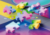 Gradient Cascade | Karen Puzzles | Ravensburger | 1027 Pieces | Jigsaw Puzzle - Puzzles +