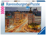 Gran Via - Madrid | Victor Martinez | Ravensburger | 1000 Pieces | Jigsaw Puzzle - Puzzles +