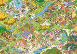 Grandma's Yard | Botop Fusion | 1000 Pieces | Jigsaw Puzzle - Puzzles +