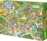 Grandma's Yard | Botop Fusion | 1000 Pieces | Jigsaw Puzzle - Puzzles +