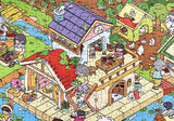 Grandma's Yard | Botop Fusion | 1000 Pieces | Jigsaw Puzzle - Puzzles +