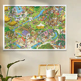 Grandma's Yard | Botop Fusion | 1000 Pieces | Jigsaw Puzzle - Puzzles +