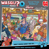 Great Train Robbery! - Mystery No.9 | Wasgij? Retro | Jumbo | 1000 Pieces | Jigsaw Puzzle - Puzzles +