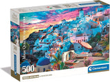 Greece View | Clementoni | 500 Pieces | Jigsaw Puzzle - Puzzles +