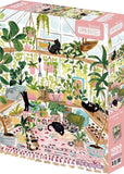 Greenhouse Cats | Fusion | Botop | 1000 Pieces | Jigsaw Puzzle - Puzzles +
