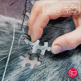 Grey Wolf | CherryPazzi | 1000 Pieces | Jigsaw Puzzle - Puzzles +