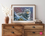 Grey Wolf | CherryPazzi | 1000 Pieces | Jigsaw Puzzle - Puzzles +