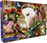 Haddon Hall - Anna Stead | Gibsons | 1000 Pieces | Jigsaw Puzzle - Puzzles +