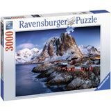 Hamnoy - Lofoten | Tom Mackie | Ravensburger | 3000 Pieces | Jigsaw Puzzle - Puzzles +