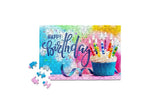 Happy Birthday Cupcake | Micro Puzzles | 150 Pieces | Micro Jigsaw Puzzle - Puzzles +