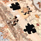 Happy | Botop Blackcard | 1000 Pieces | Jigsaw Puzzle - Puzzles +